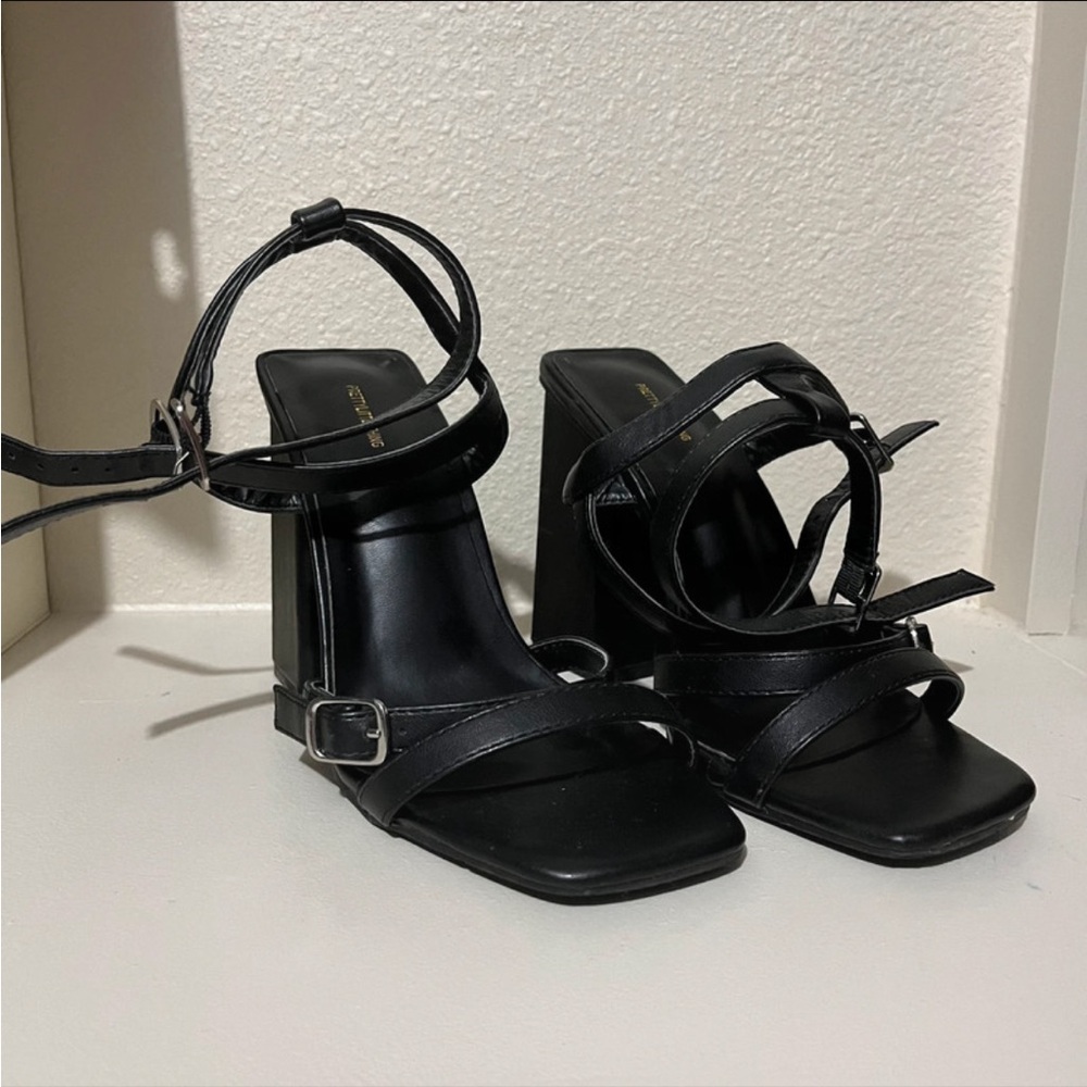 Thick Block Heel Strappy